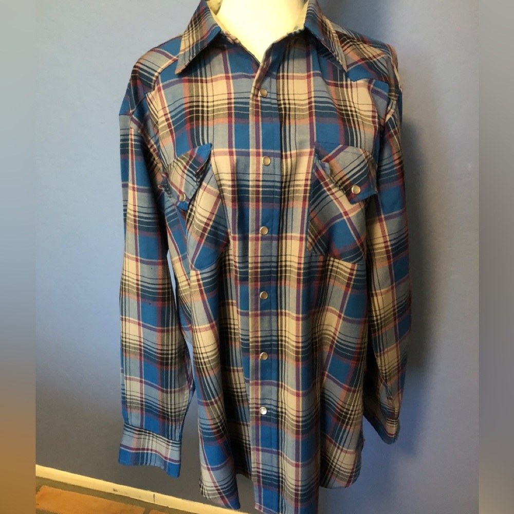Pendleton 100% Wool Western Shirt Large